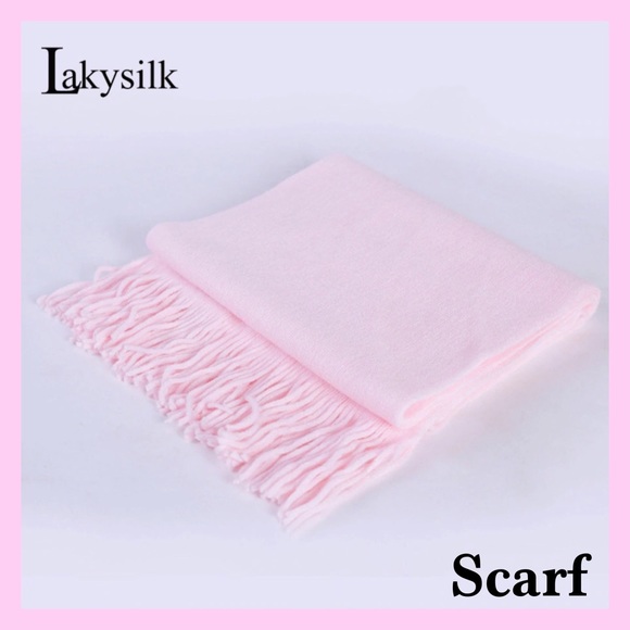 Beautiful Long Pink Scarf. - Picture 3 of 4